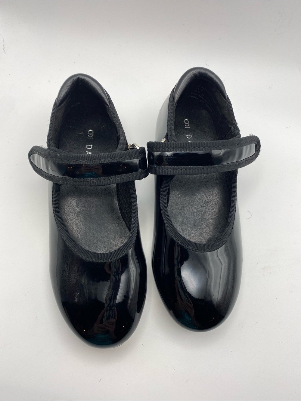 Danskin Black Patent Mary Jane Girls Dress Shoes